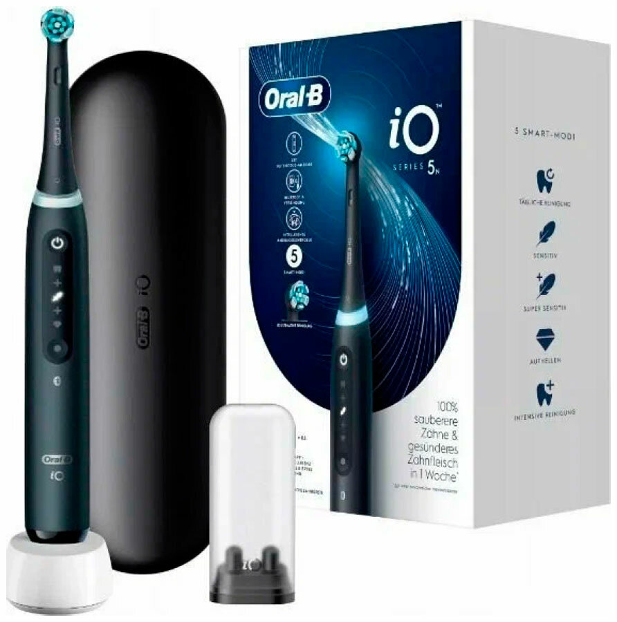 Электрическая зубная щетка Oral-B Oral-B iO 5 Matte Black