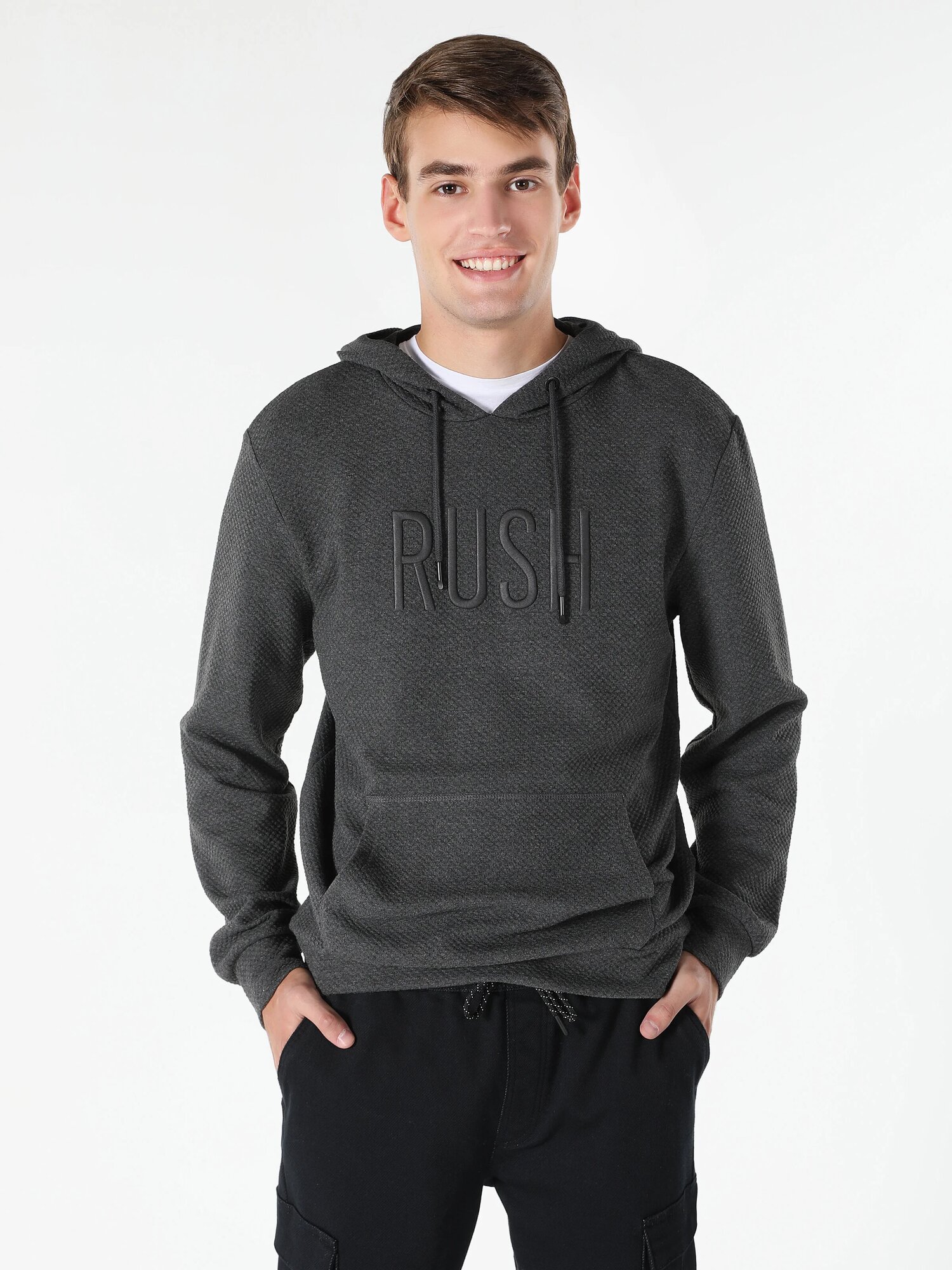 Худи COLIN'S, размер XXL, , серый