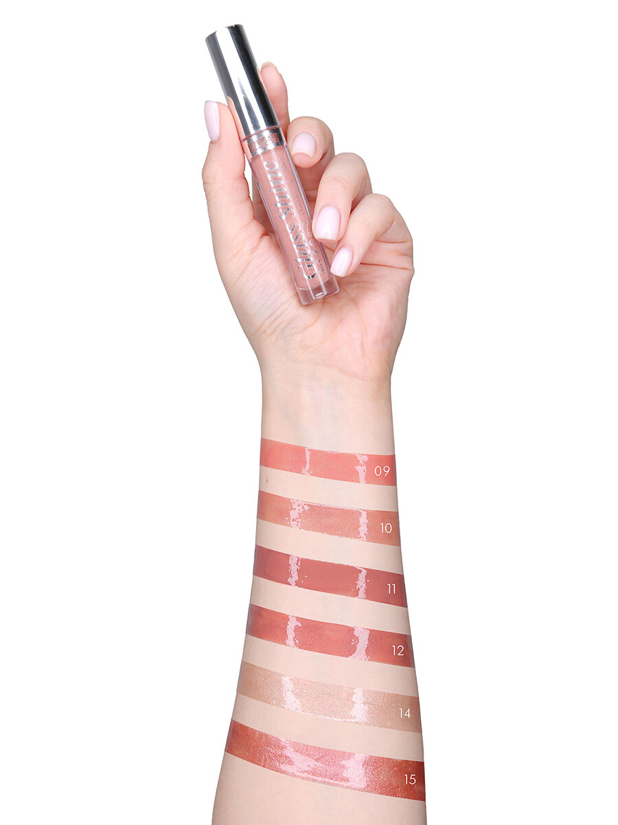 Блеск для губ Glass Shine, тон 17, LUXVISAGE — фото 1