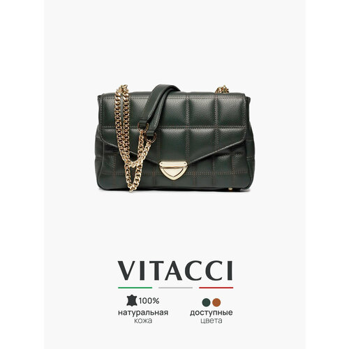 фото Сумка vitacci, зеленый,