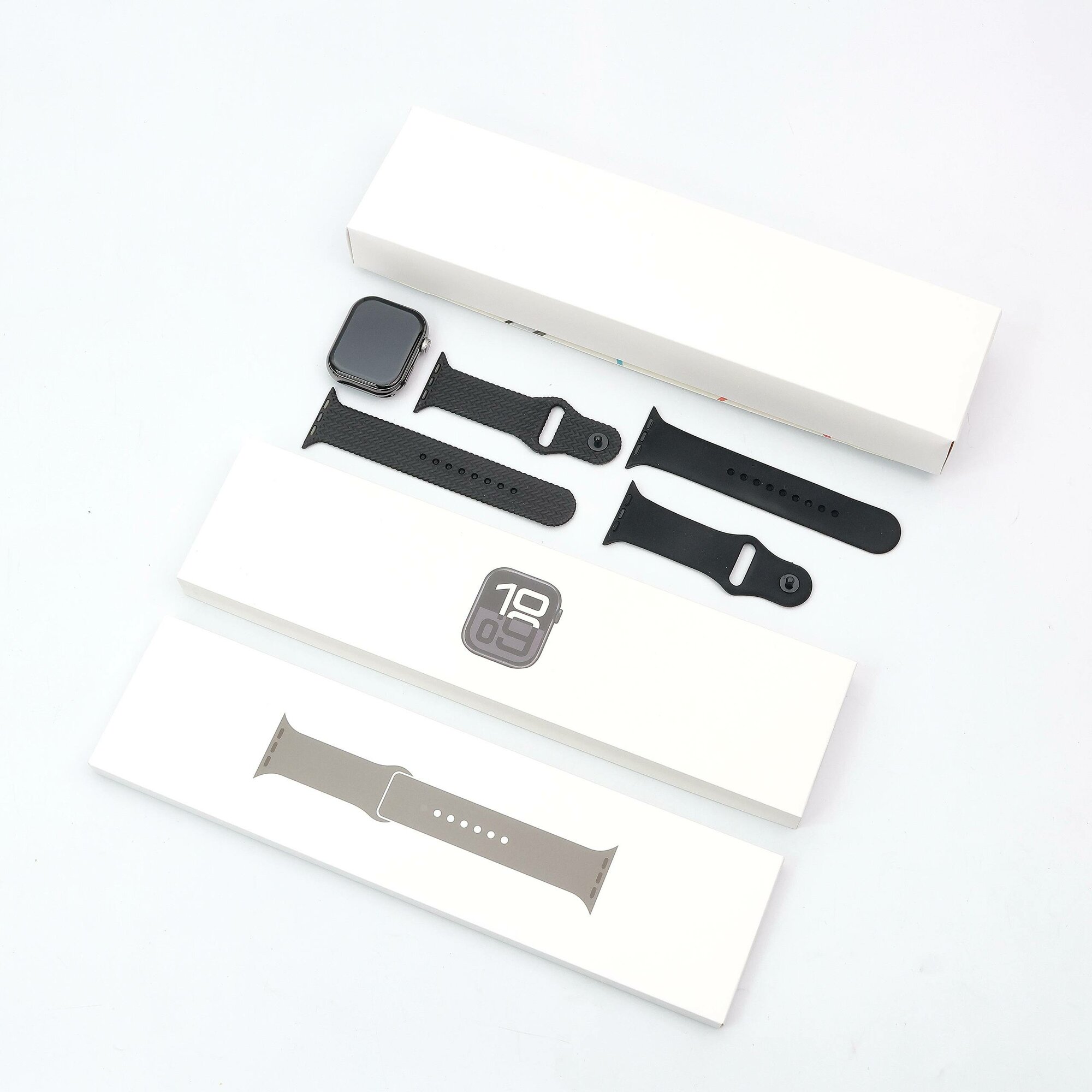 Умные часы "WATCH SERIES 10", Bluetooth, 1.9-дюймовый дисплей, серебристый