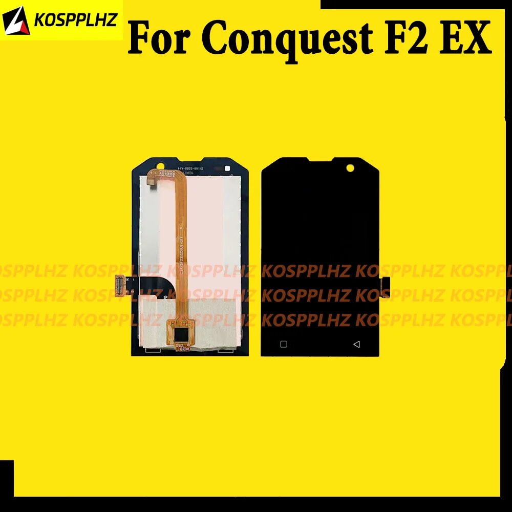 Замена ЖК-дисплея для Conquest F2 EX, ЖК-дисплей, сенсорная панель в сборе, 100% протестировано, хорошо