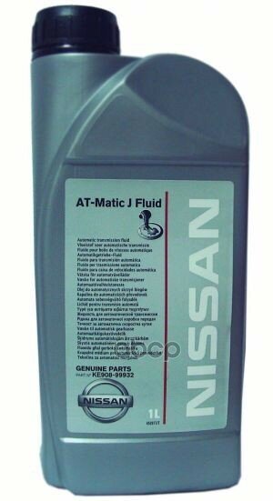 Масло Трансмиссионное Atf Matic J 1Л NISSAN арт. KE908-99932-R