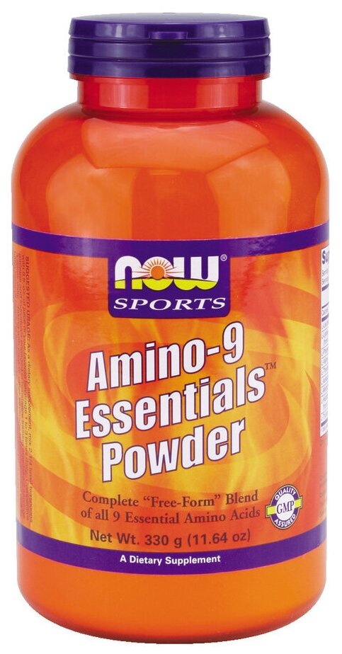 NOW Аминокислотный комплекс Amino-9 Essentials Powder 330гр.