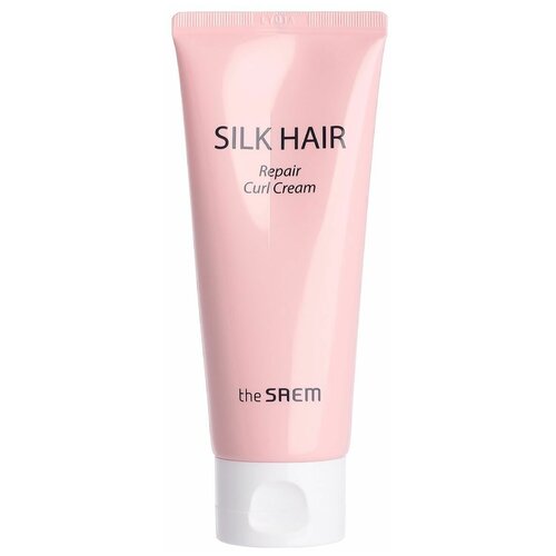 the SAEM SILK HAIR R Крем-маска для вьющихся волос Silk Hair Repair Curl Cream 100мл