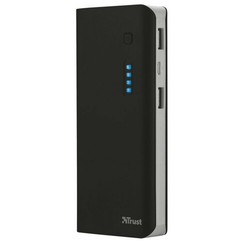 Портативный аккумулятор Trust 21149 Primo Powerbank 10000, черный клавиатура trust primo 24147