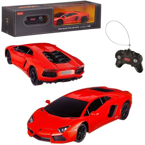 Машина р у 1:24 Aventador LP700, цвет оранжевый 46300O