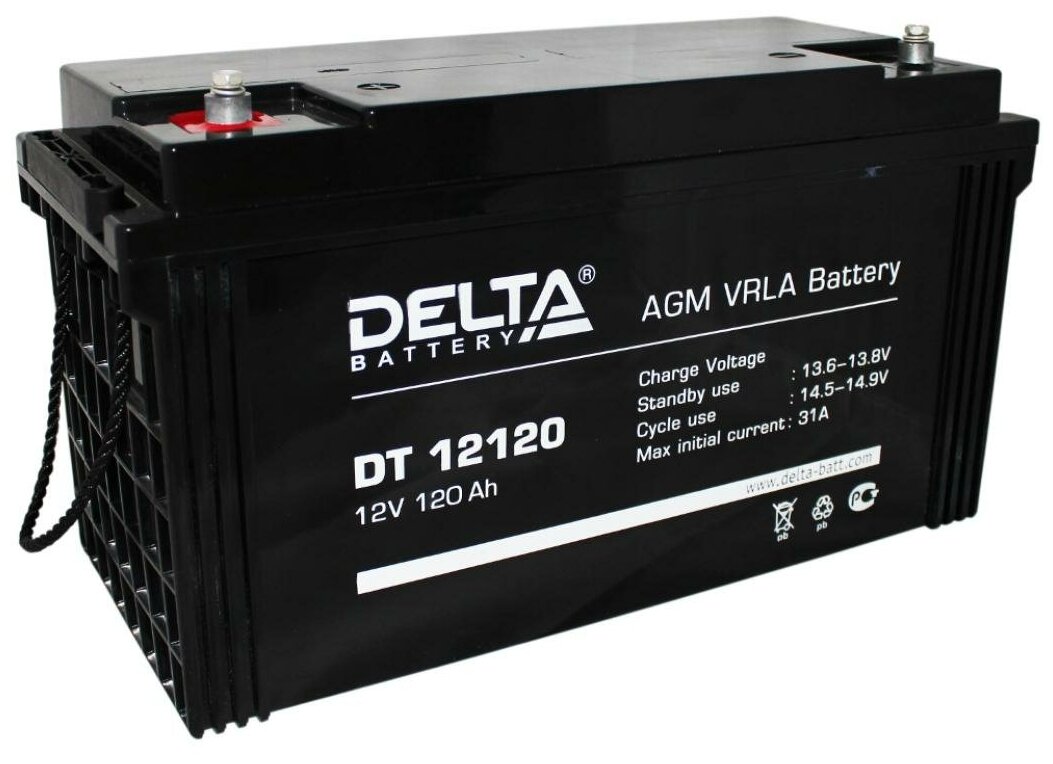 Аккумуляторная батарея Delta DT 12120