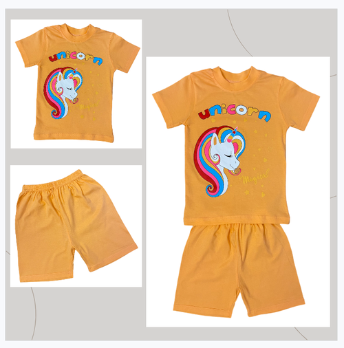 Комплект одежды Akzar Kids, размер 5, оранжевый
