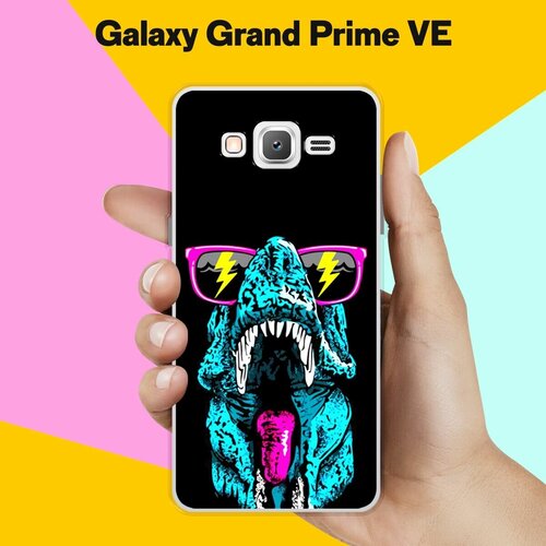Силиконовый чехол на Samsung Galaxy Grand Prime VE Пасть / для Самсунг Галакси Гранд Прайм ВЕ Дуос