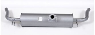 Глушитель основной Chery Tiggo (2 выхл. трубы) (Производитель: Ижорский Глушитель 136357)