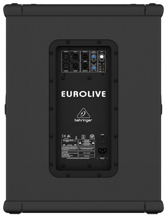 Сабвуфер BEHRINGER EUROLIVE B1500XP, 1 колонка, черный