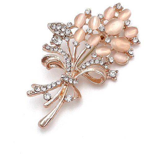 Брошь Букет