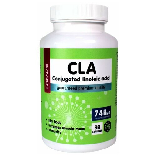 geneticlab nutrition cla 60 шт 60 шт нейтральный Chikalab CLA, 60 шт., нейтральный