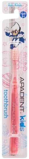 Детская зубная щетка Apadent Kids Soft, розовая, 3+