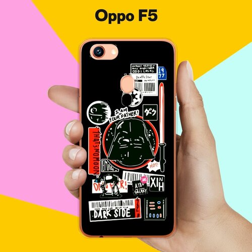 Силиконовый чехол на Oppo F5 Набор 30 / для Оппо Ф5 силиконовый чехол на oppo f5 пингвины 30 для оппо ф5