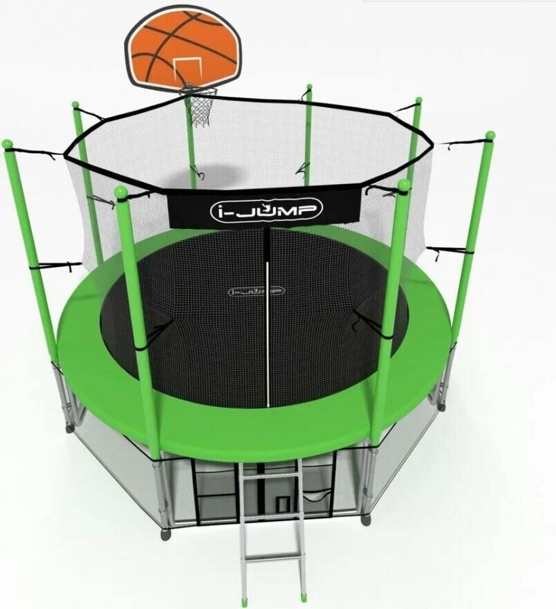 Батут I-JUMP 14ft-green