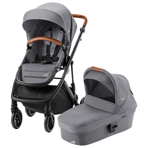 фото Детская коляска 2 в 1 strider m elephant grey britax roemer