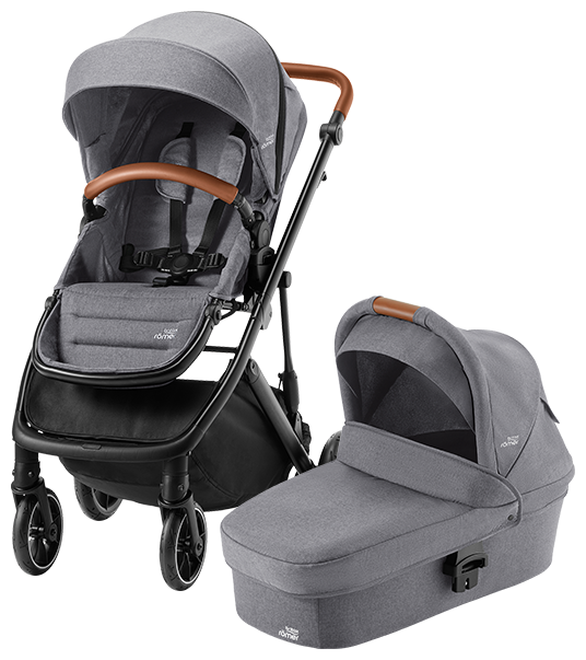 Детская коляска 2 в 1 STRIDER M Elephant Grey