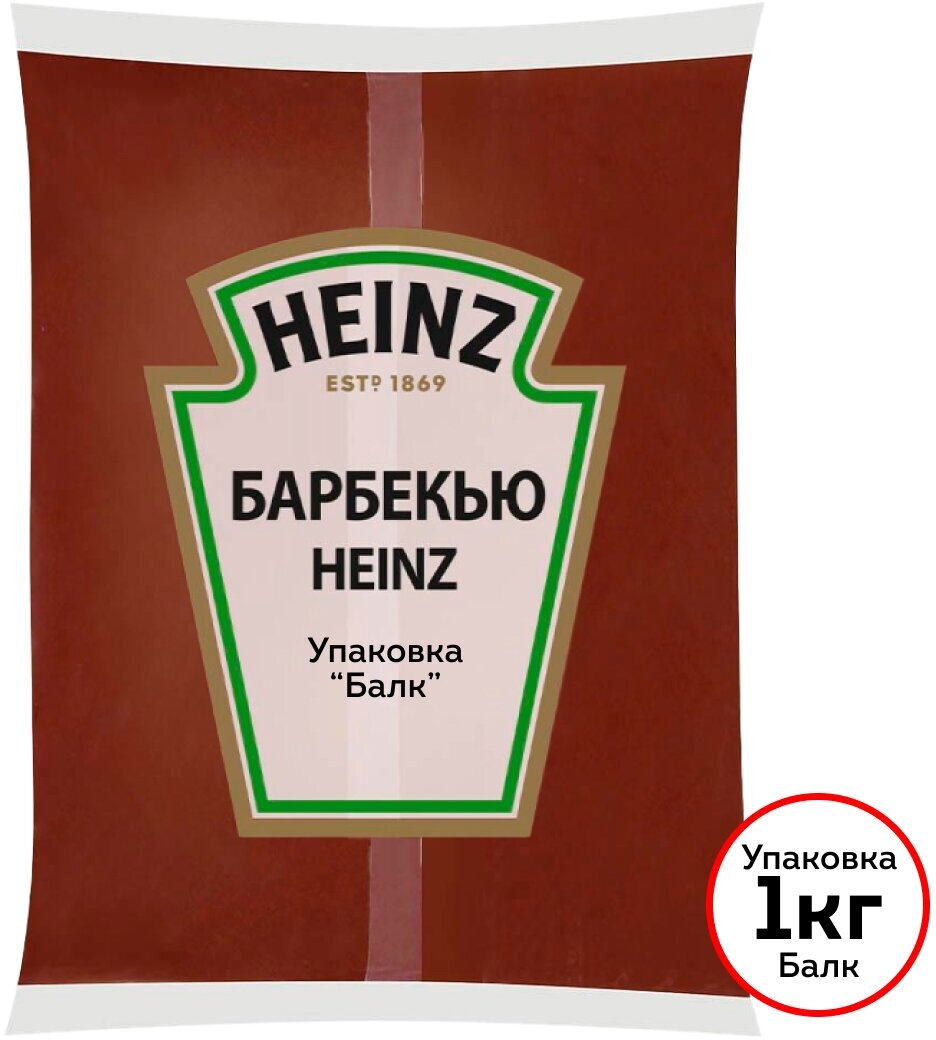 Соус Heinz томатный Барбекью 1кг Петропродукт-Отрадное - фото №4
