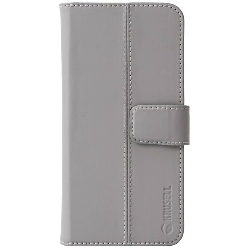 фото Чехол-книжка krusell loka foliowallet 2 in 1 для apple iphone x/xs серый