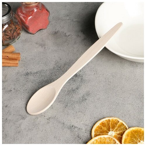 Ложка деревянная Берёза люкс в евро-слоте 333₽