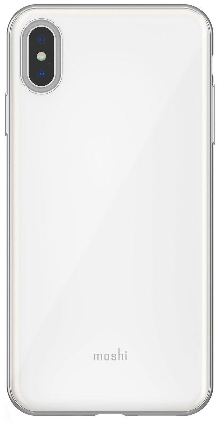 Moshi Чехол Moshi iGlaze Pearl White для iPhone XS Max белый 99MO113102