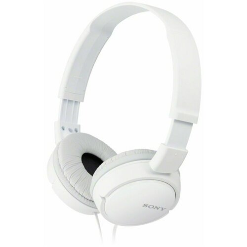 Наушники Sony MDR-ZX110APW, white проводная гарнитура borofone bm21 белый