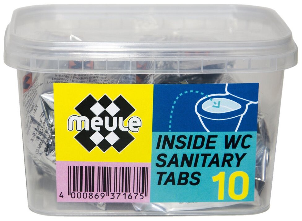 фото Таблетки чистящие для унитаза MEULE