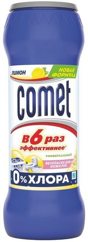 Порошок универсальный Лимон Comet, 475 мл, 0.475 г - фотография № 6