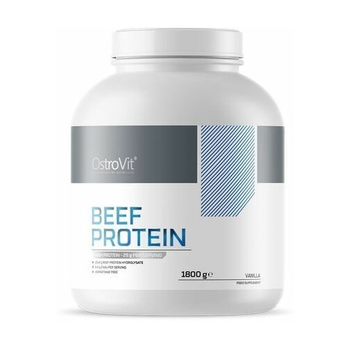 фото Говяжий протеин животный белок ostrovit beef protein ваниль 1800 грамм 60 порций