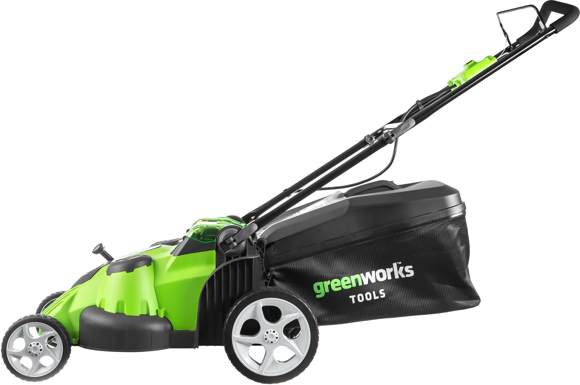 Газонокосилка аккумуляторная Greenworks Арт. 2500207, TwinForce, 40V, 49 см, без АКБ и ЗУ