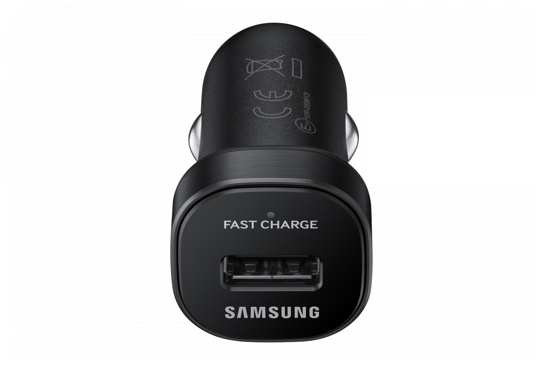 Автомобильное зарядное устройство SAMSUNG , USB, microUSB, 2A, черный - фото №3