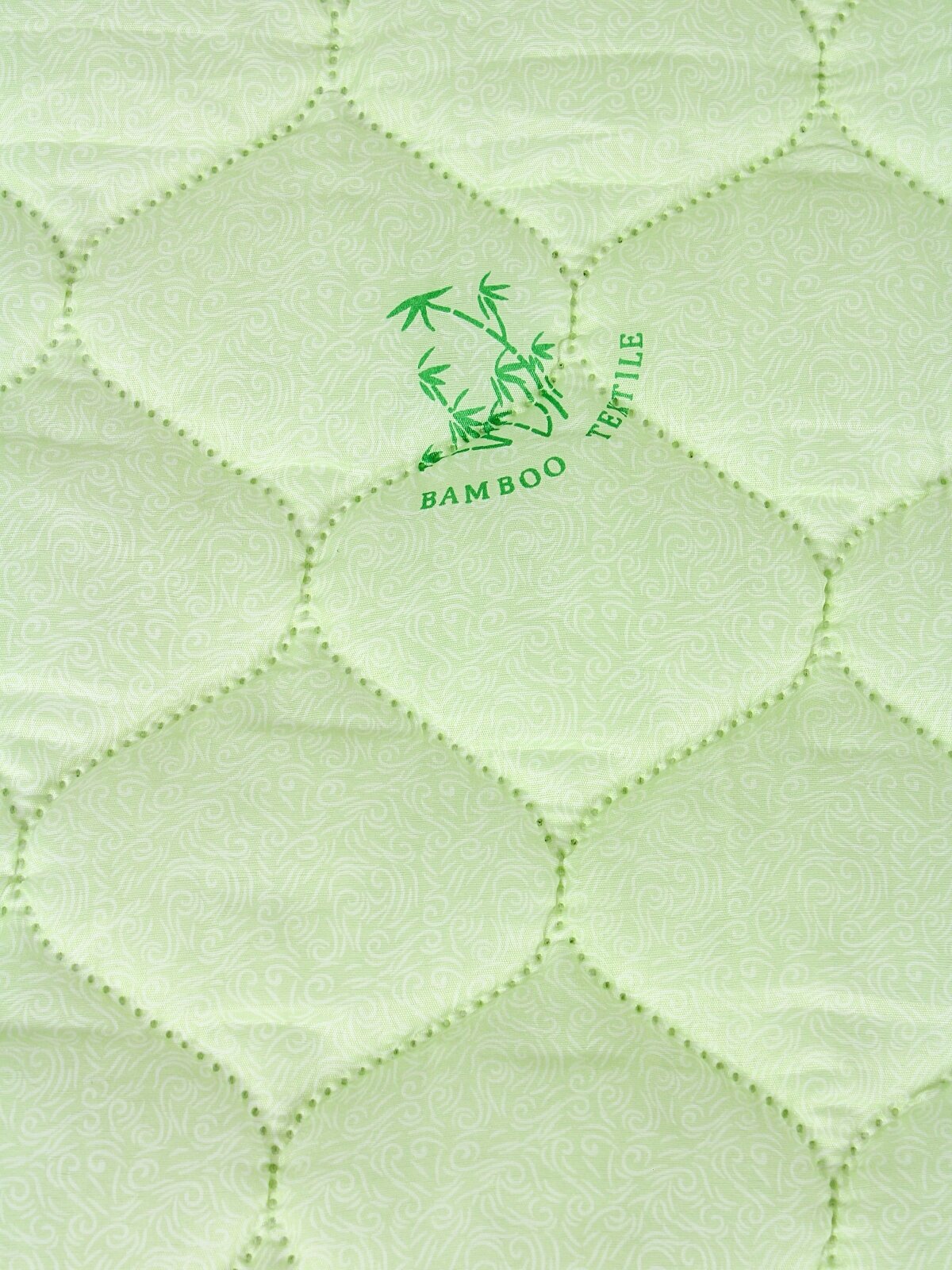 Одеяло "Бамбуковое волокно" полновесное, Евро размер, в полиэстере, плотность 300 г/м2 - фотография № 9