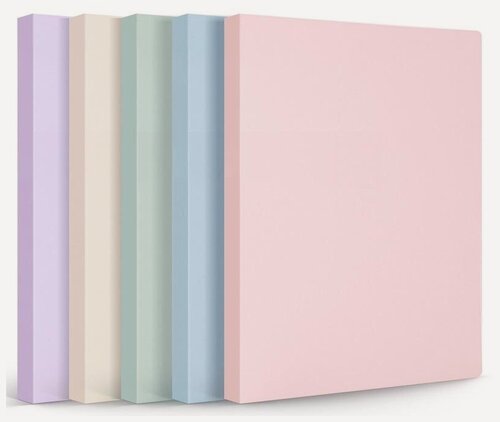 Изображение товара Папка файловая с 40 прозрачными файлами A4 РР 0,7мм в асс. 72673 Deli 1406462