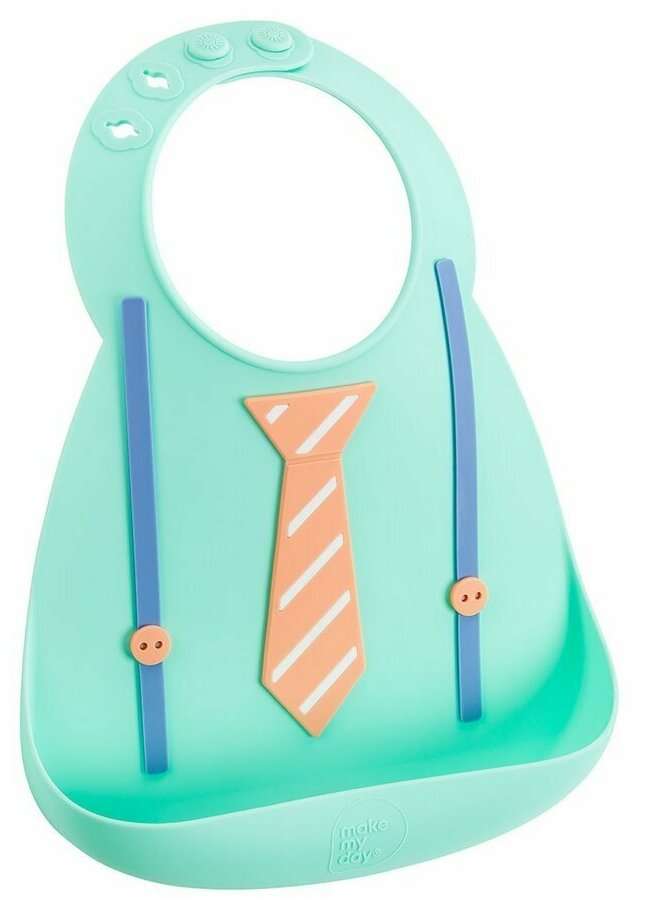  Baby Bib - Tie & Suspender