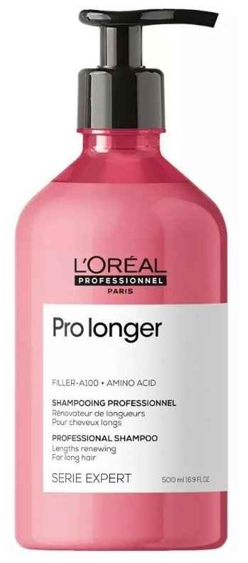 Loreal Professionnel Шампунь для восстановления волос по длине Serie Expert Pro Longer, 500 мл