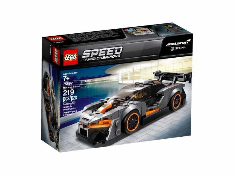 Лего 75892 McLaren Senna Маккларен Сенна - конструктор Lego Racers