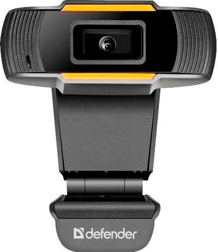 Веб-камера HD Defender G-lens 2579 сенсор 2.0 МП ручной фокус микрофон 3.5мм - 1.2м