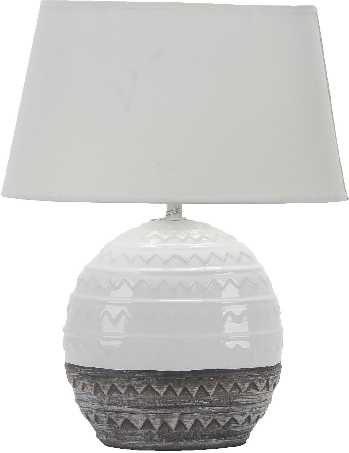 Настольная лампа Omnilux Tonnara OML-83204-01, E27, 60Вт, кол-во ламп:1шт, Белый