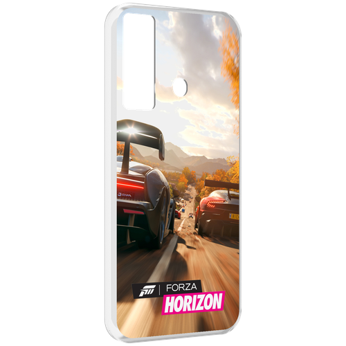 Чехол MyPads Forza Horizon для Tecno Camon 17 задняя-панель-накладка-бампер