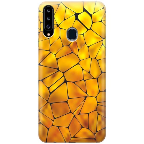 RE: PA Накладка Transparent для Samsung Galaxy A20s с принтом Янтарный узор re pa накладка transparent для samsung galaxy s10e с принтом янтарный узор