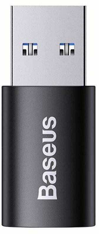 Адаптер-переходник Baseus Ingenuity Series Mini OTG Adaptor USB 3.1 to Type-C Black (ZJJQ000101) — фото 1