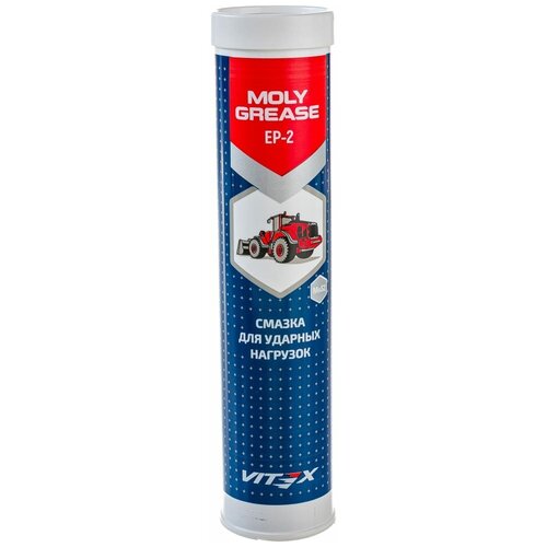 Молибденовая смазка VITEX Moly Grease черная в тубе 400 г V904218 1710₽