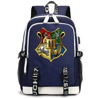 Рюкзак Гарри Поттер (Harry Potter) синий с USB-портом №2
