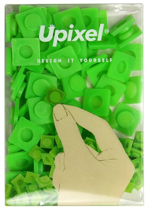 Upixel Комплект пикселей WY-P001, 80 шт., травяной зеленый