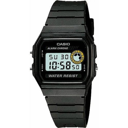 фото Наручные часы casio casio f-94wa-8, серый, черный