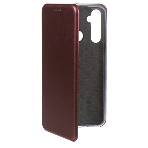 фото Чехол zibelino для realme 5 / 6i / c3 book bordo zb-rlm-5-br