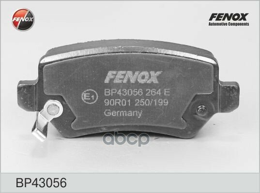 Колодки Тормозные Дисковые FENOX арт. BP43056