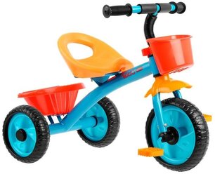 Трехколесный велосипед Micio Antic, бирюзовый/оранжевый/красный